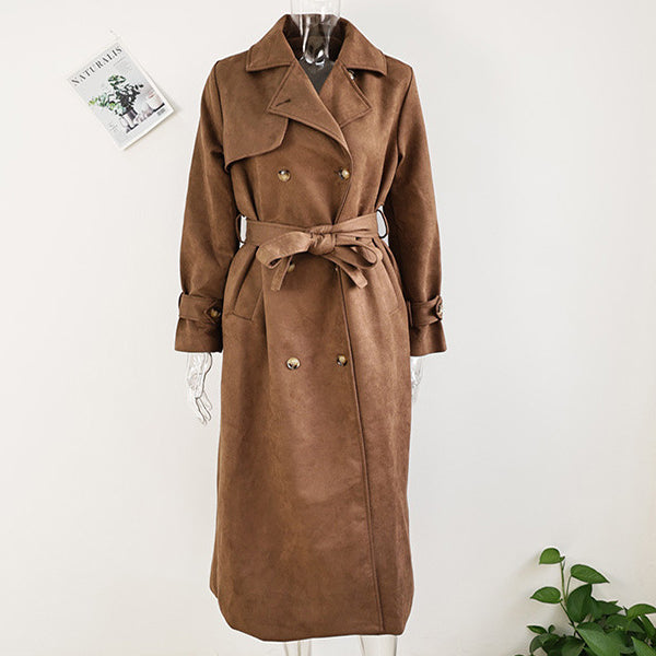 Elegante Lange Winterjacke für Frauen