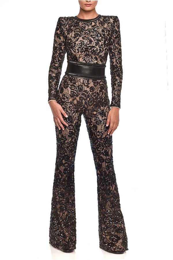 Eleganter Spitzen Jumpsuit für besondere Anlässe