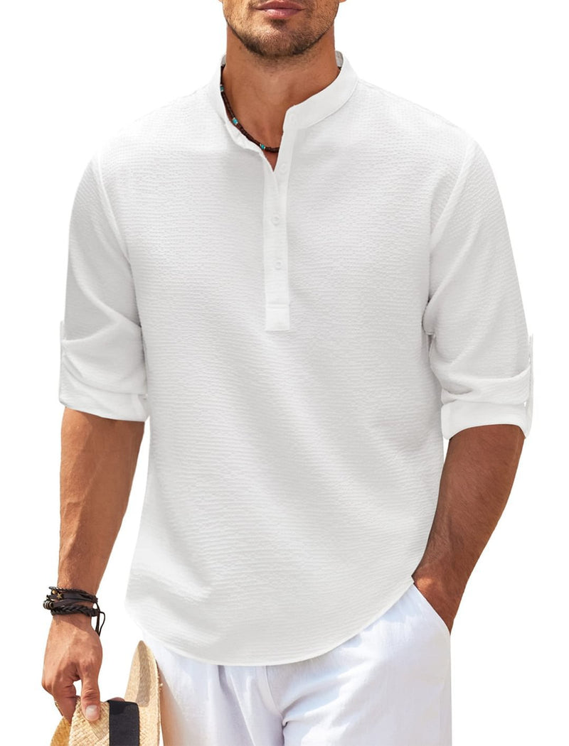 Elegantes Langarmshirt in Einfarbig