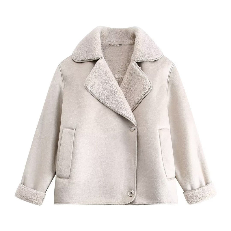 Warme Elegante Bontjacke für Damen