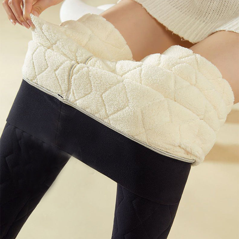 Wärmende Hohe Taille Cashmere Leggings