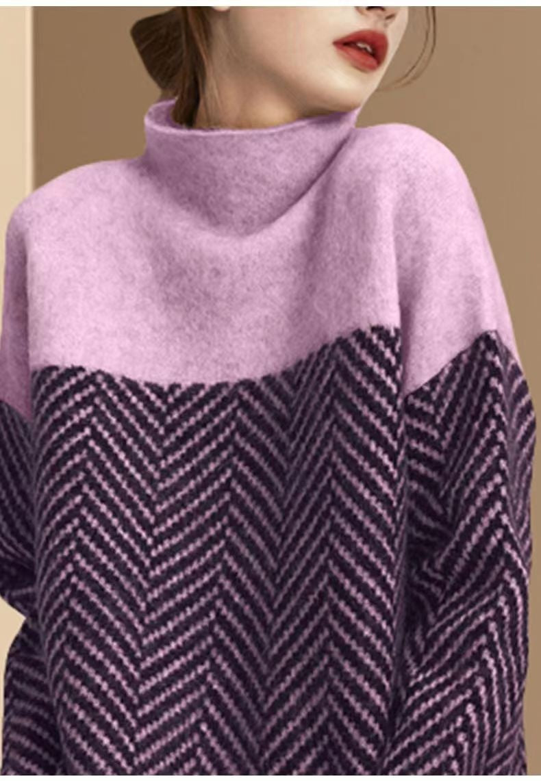 Dicke Warme Strickpullover für den Winter