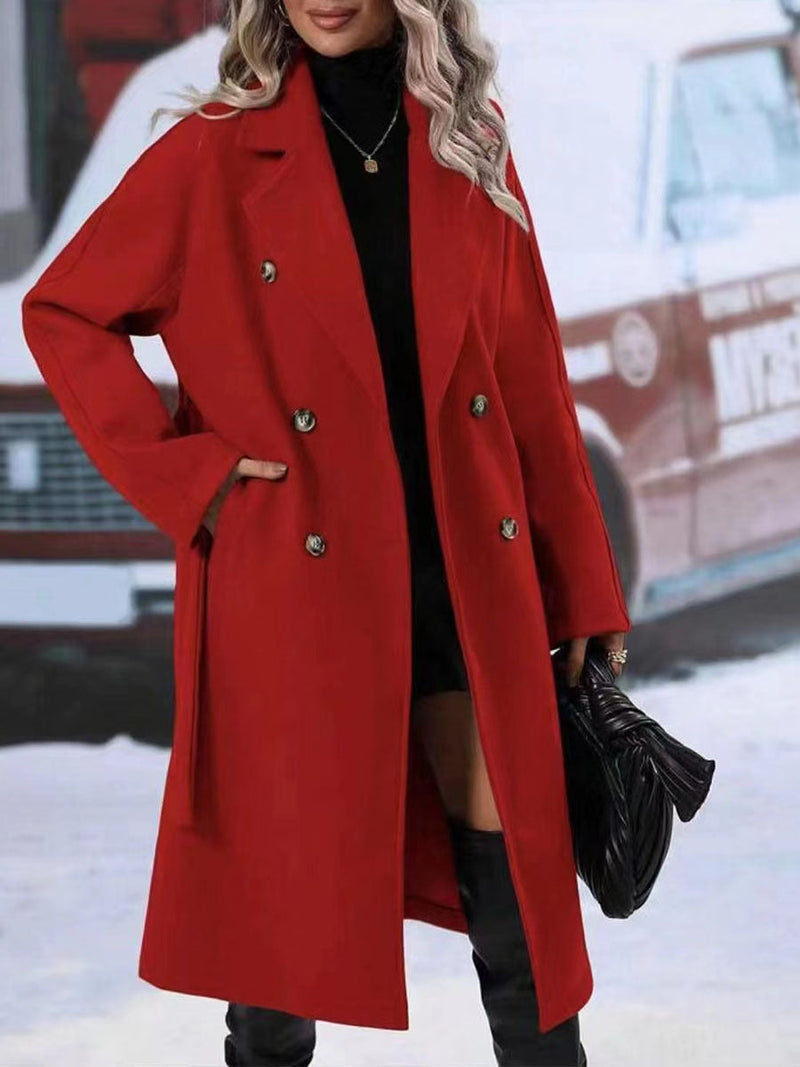 Elegante Winter-Trenchcoat für Frauen