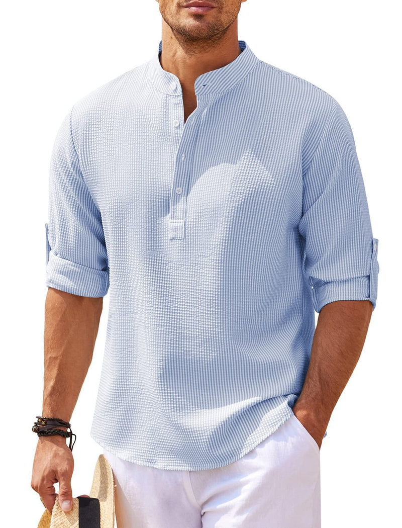 Elegantes Langarmshirt in Einfarbig