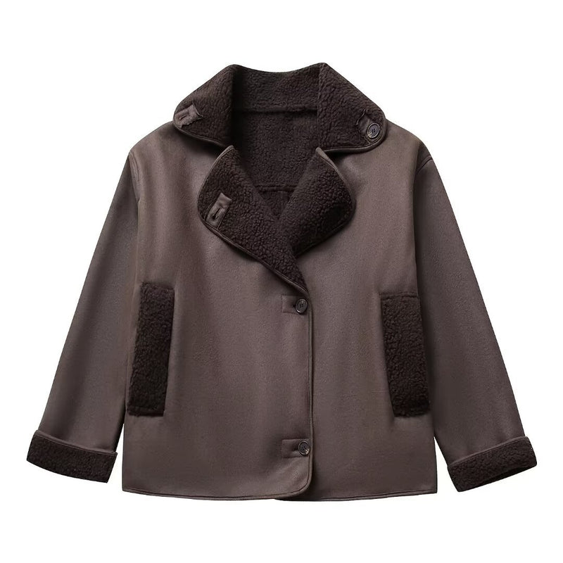 Warme Elegante Bontjacke für Damen