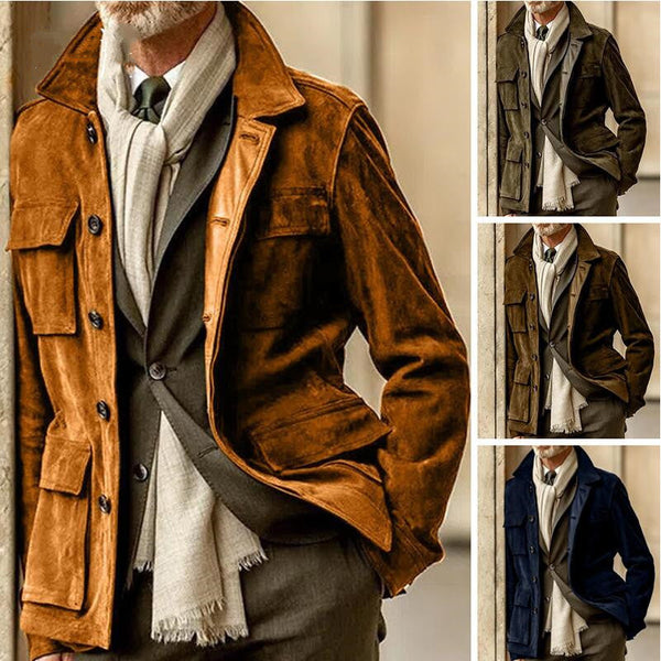 Elegante Suede Jacke für den Alltag