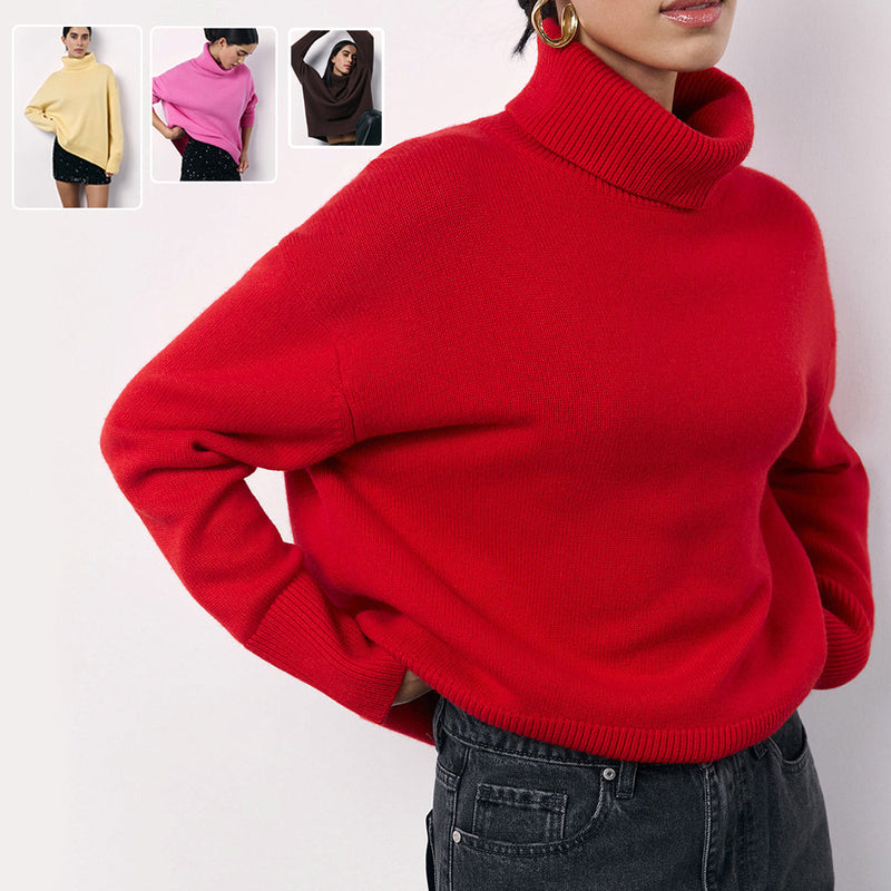 Elegante Warme Strickpullover für Damen