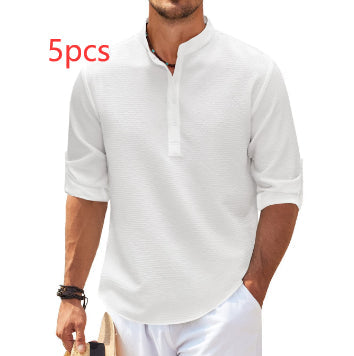 Elegantes Langarmshirt in Einfarbig