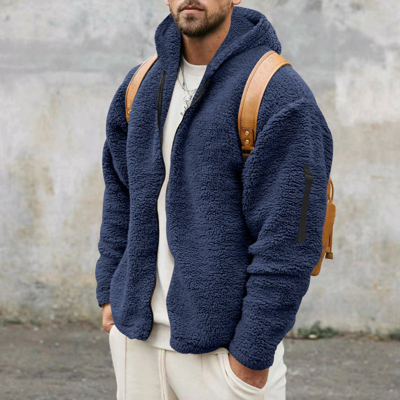 Wendbarer Fleece-Hoodie für Herren