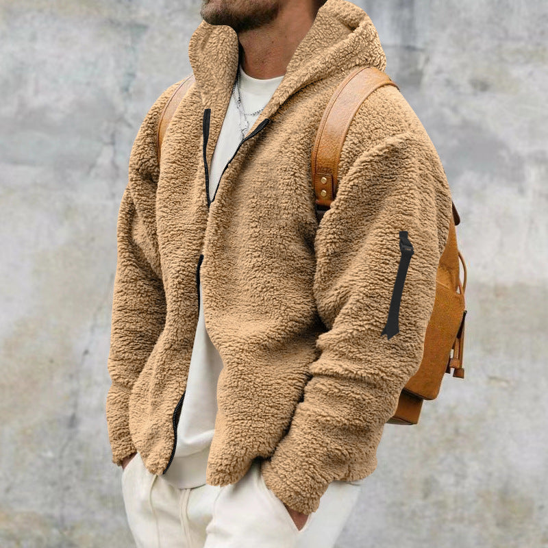 Wendbarer Fleece-Hoodie für Herren