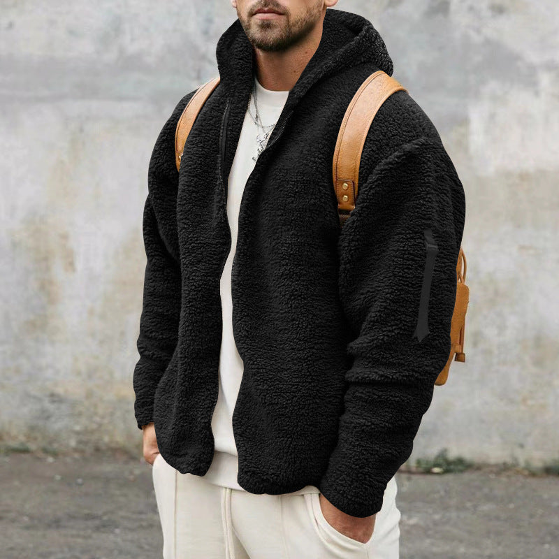 Wendbarer Fleece-Hoodie für Herren