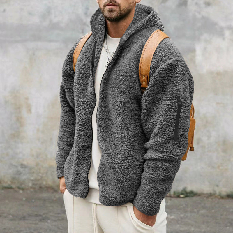 Wendbarer Fleece-Hoodie für Herren