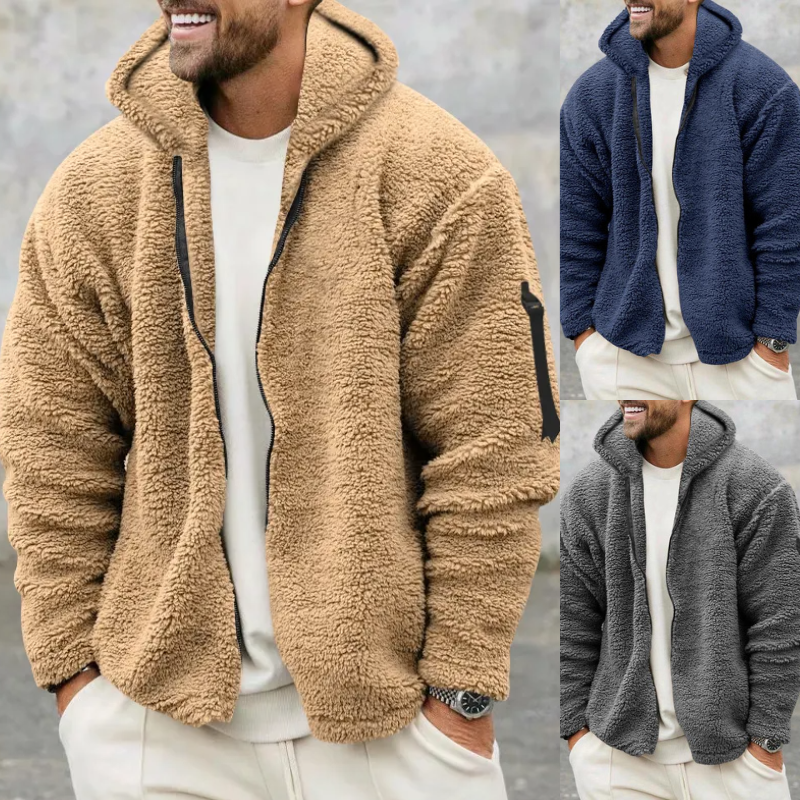 Wendbarer Fleece-Hoodie für Herren