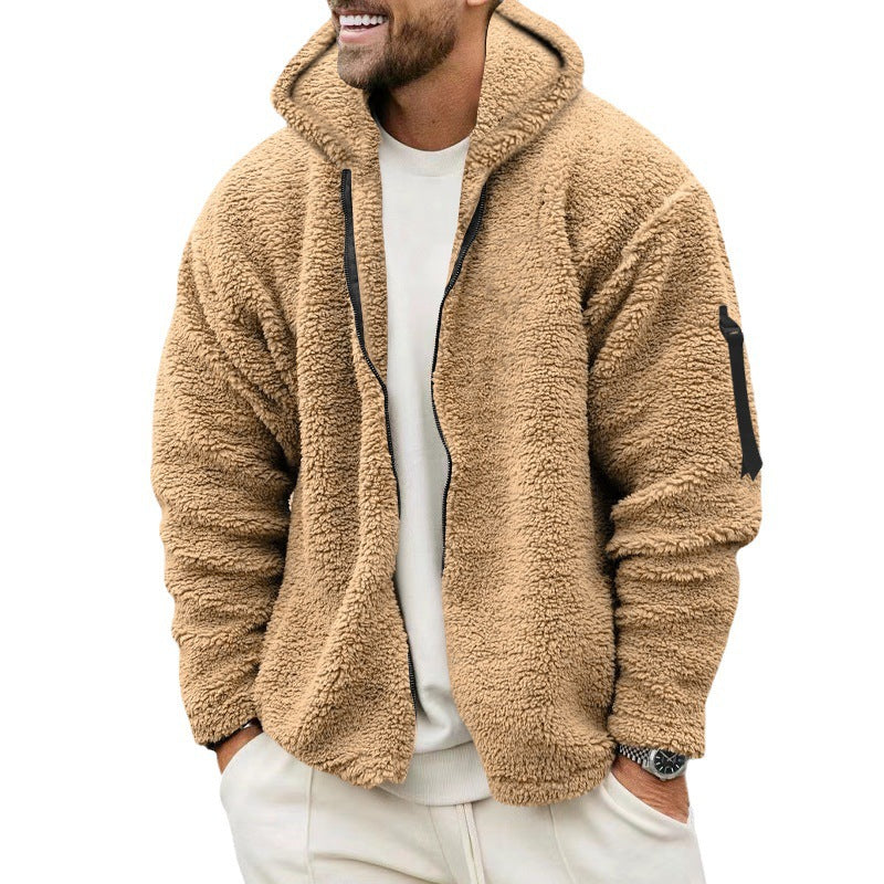 Wendbarer Fleece-Hoodie für Herren