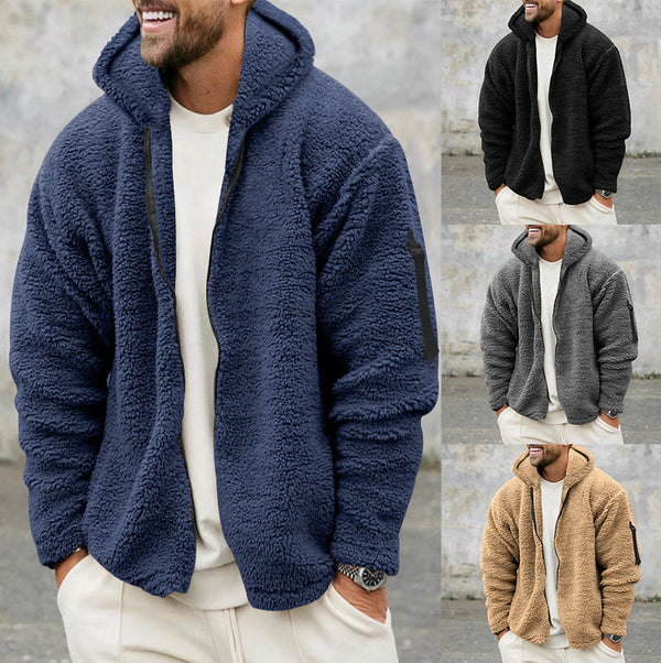 Wendbarer Fleece-Hoodie für Herren