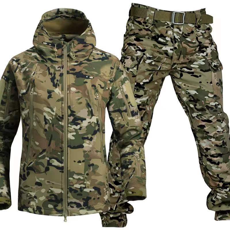 Haltbare Camouflage Trainingsjacke für Abenteuer