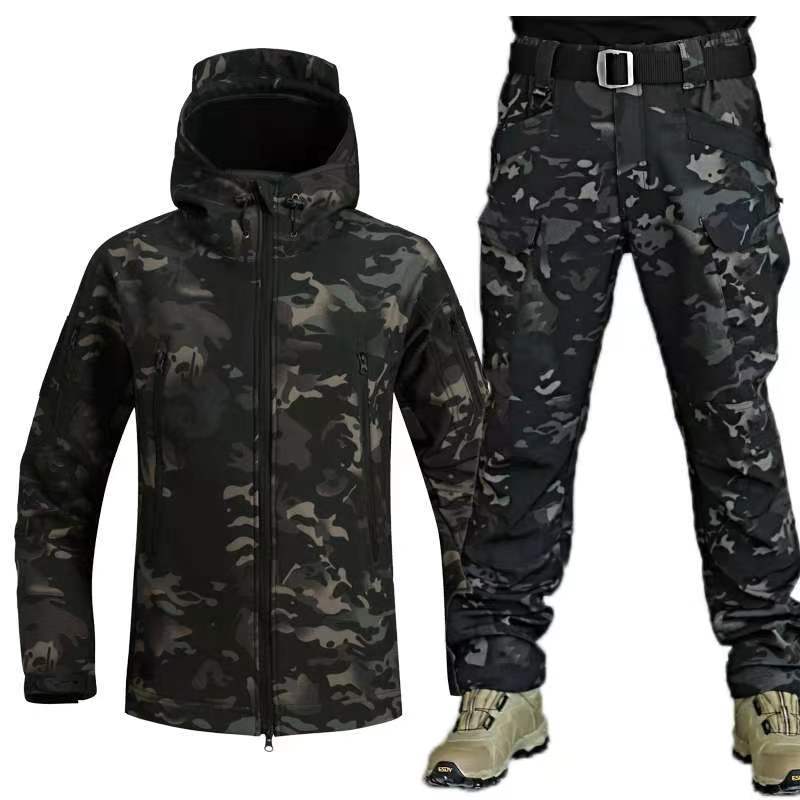 Haltbare Camouflage Trainingsjacke für Abenteuer