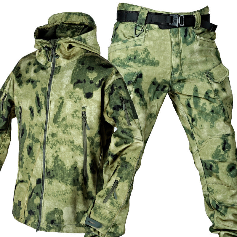 Haltbare Camouflage Trainingsjacke für Abenteuer