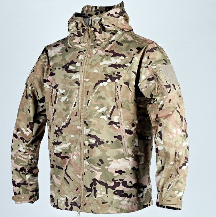 Haltbare Camouflage Trainingsjacke für Abenteuer