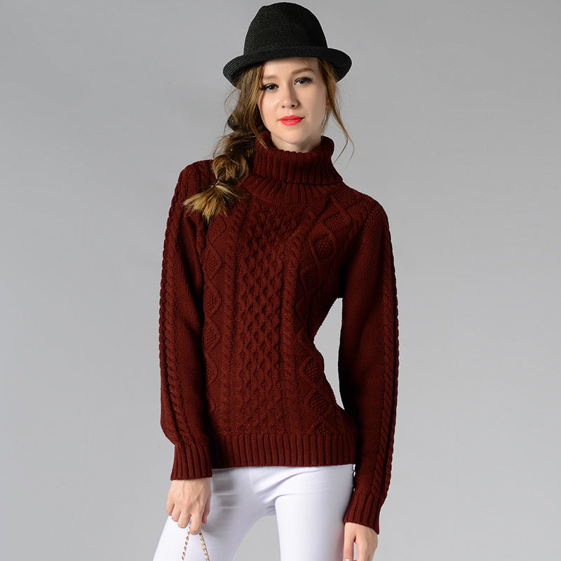 Elegante Akrylturtleneck für Damen