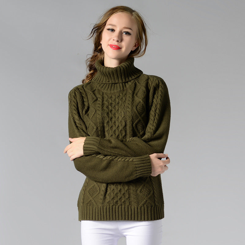 Elegante Akrylturtleneck für Damen