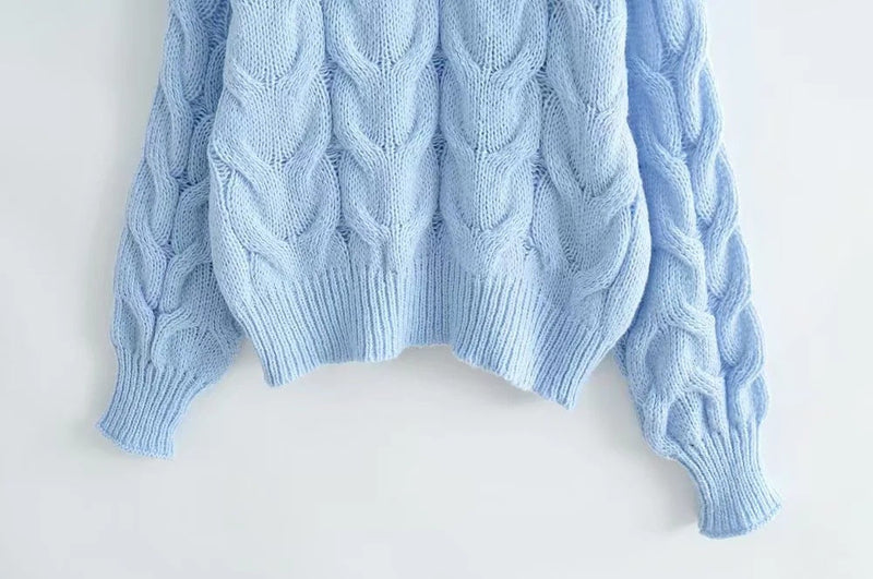 Elegante luftige Strickpullover für Frauen