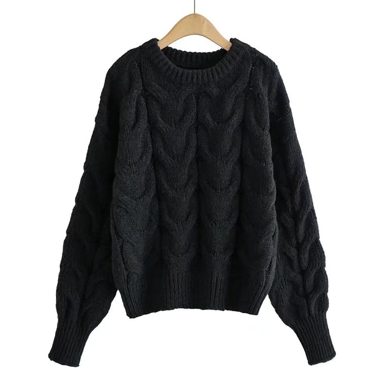 Elegante luftige Strickpullover für Frauen