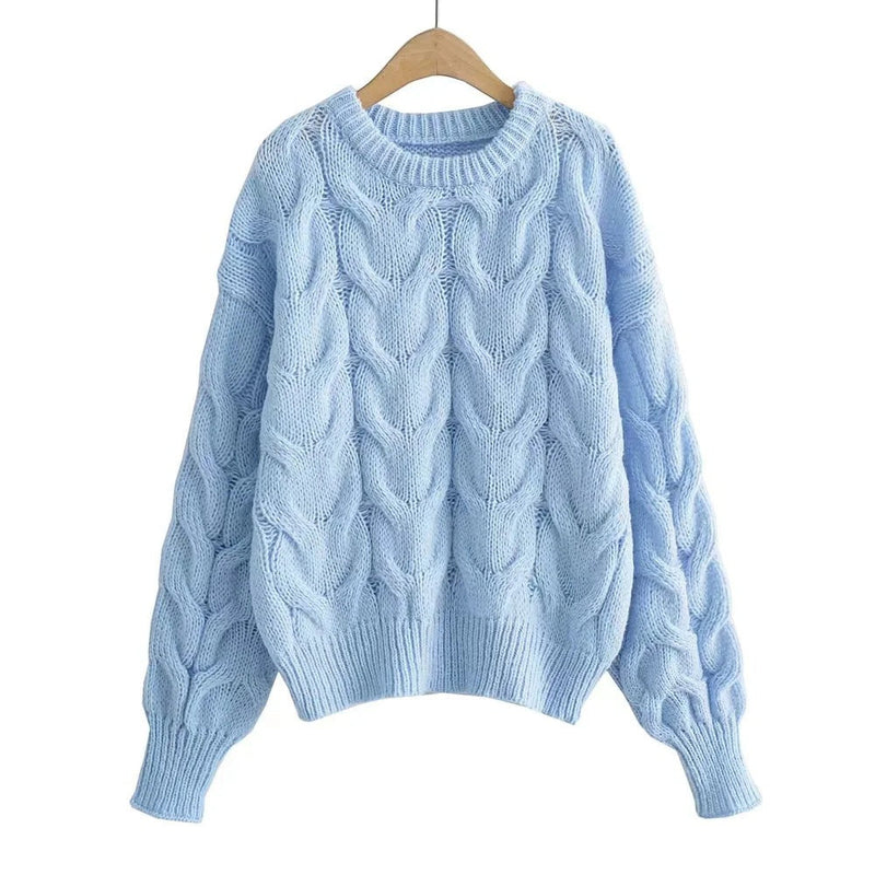 Elegante luftige Strickpullover für Frauen