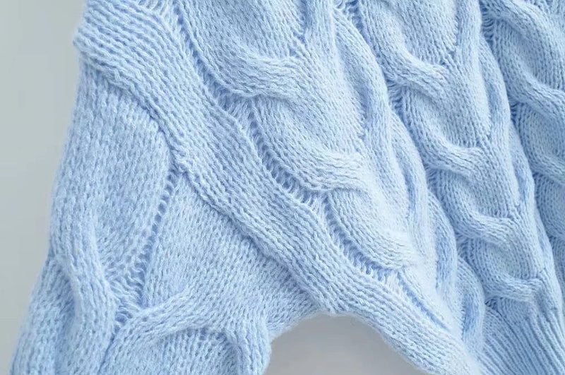 Elegante luftige Strickpullover für Frauen