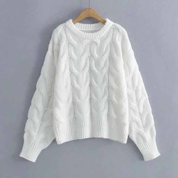 Elegante luftige Strickpullover für Frauen