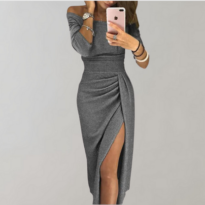 Glitzerndes Festkleid für Damen