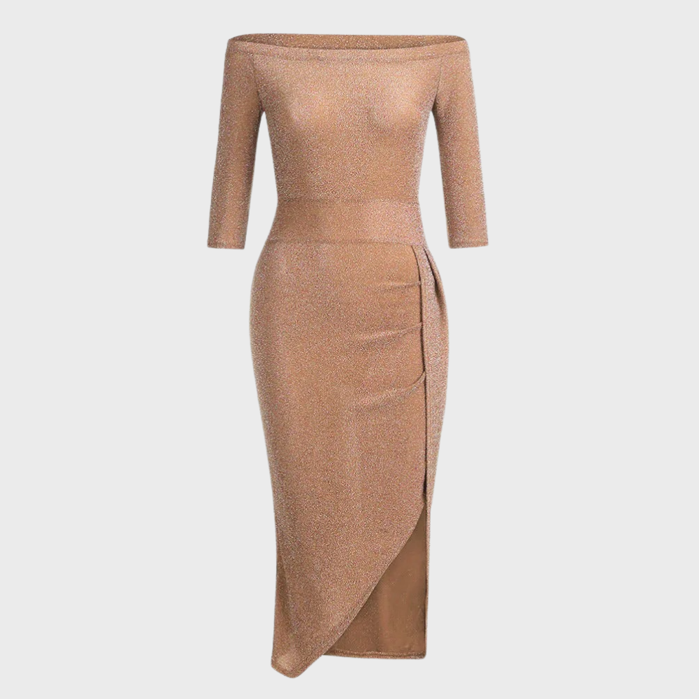 Glitzerndes Festkleid für Damen