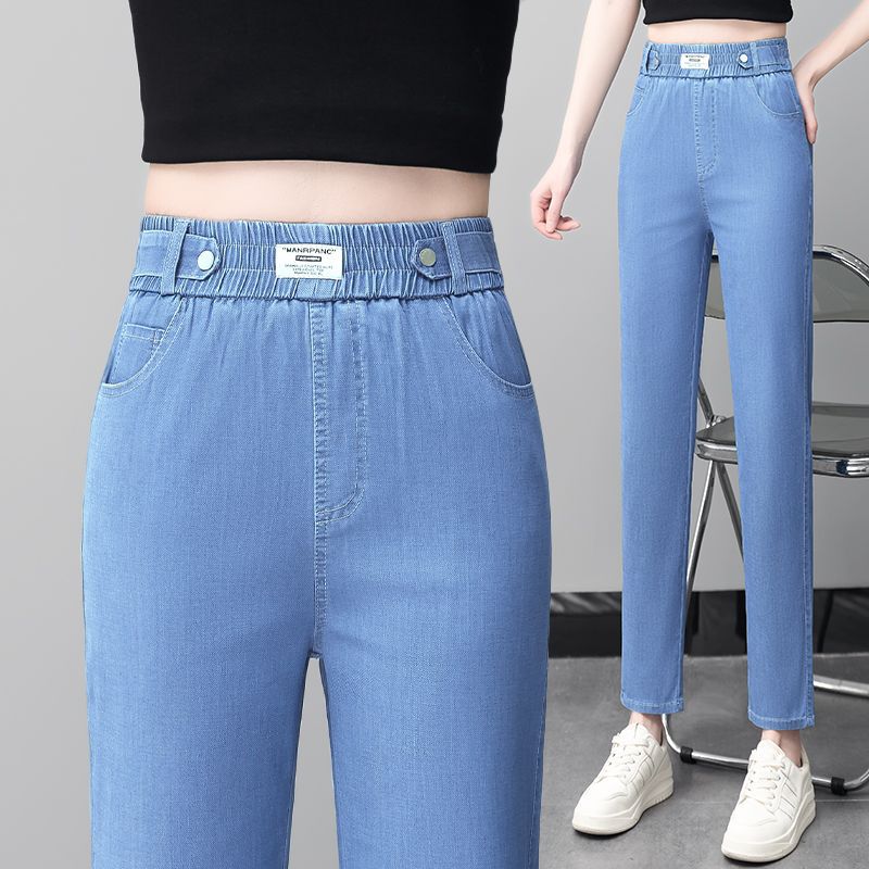 Leichte elegante Lyocell-Jeans für Damen