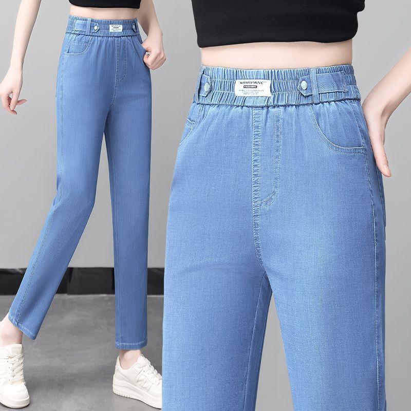 Leichte elegante Lyocell-Jeans für Damen