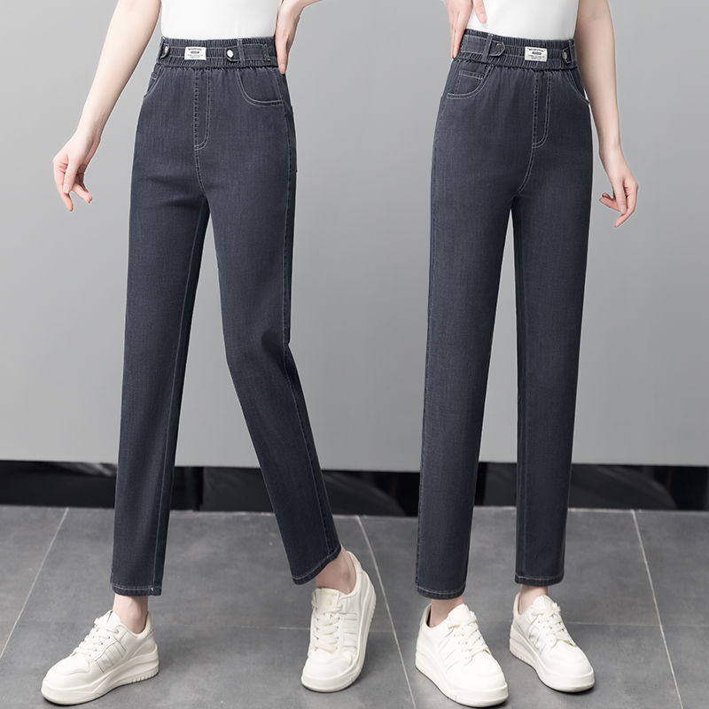 Leichte elegante Lyocell-Jeans für Damen