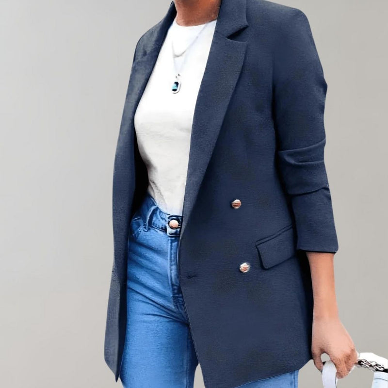 Elegante Polyesterblazer für Damen