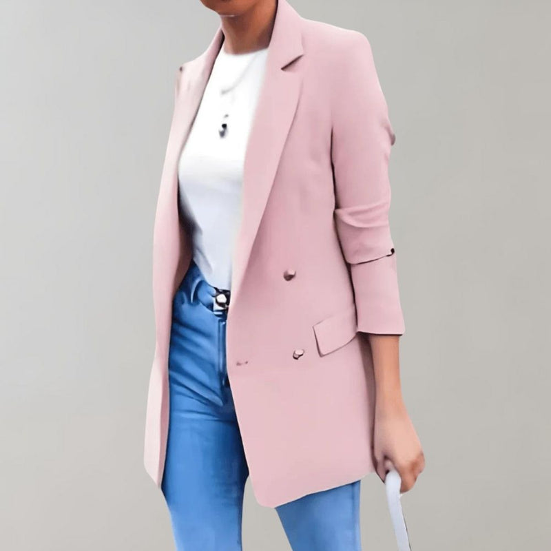 Elegante Polyesterblazer für Damen