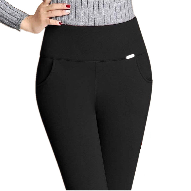 Stilvolle Baumwoll-Leggings mit hohem Bund für maximalen Komfort