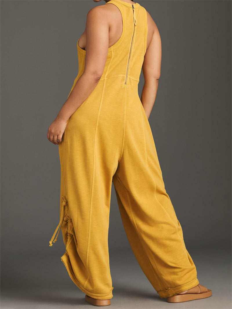 Stilvoller Jumpsuit mit weitem Bein