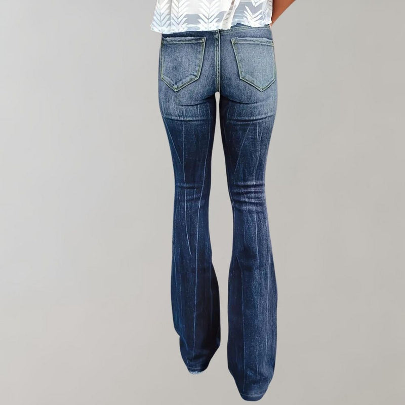 Stylische Jeans mit Rissen für Frauen