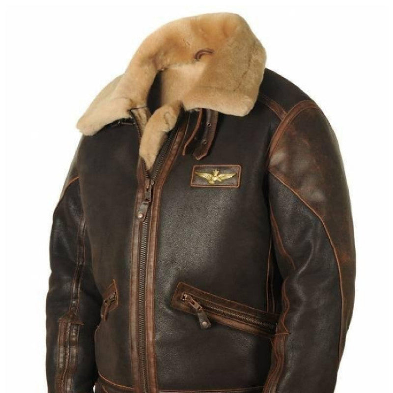 Hübsche Tiermuster PU Leder Winterjacke