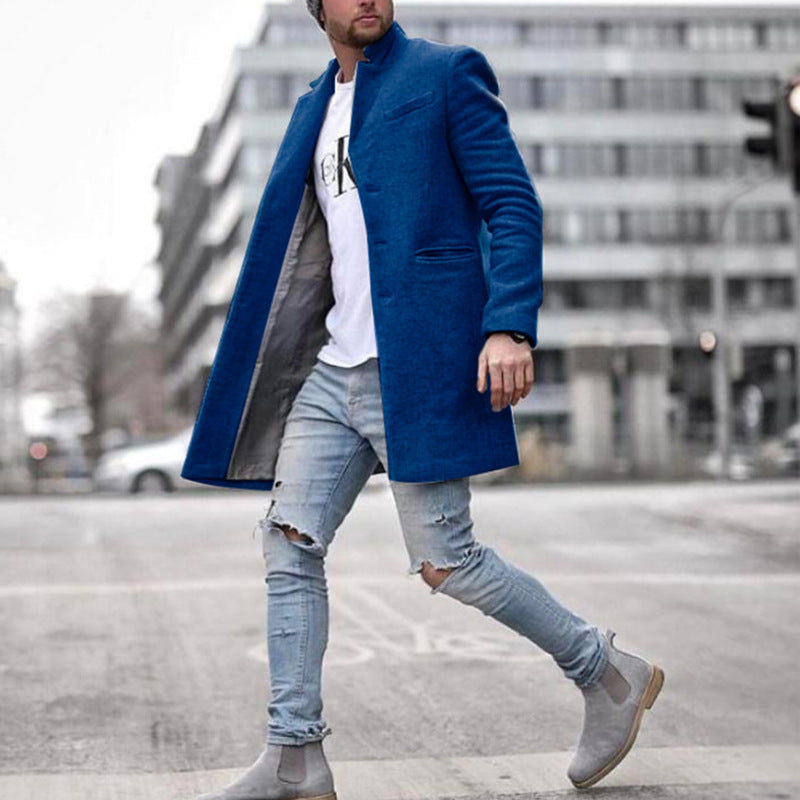 Warme Oversized Winterjacke aus Polyester