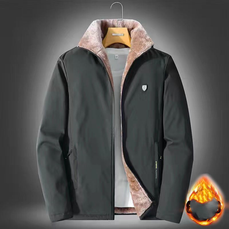 Warme, lockere Winterjacke für kaltes Wetter