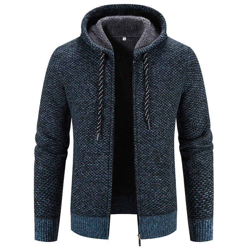 Warme Plus-Size Winterjacke mit Kapuze