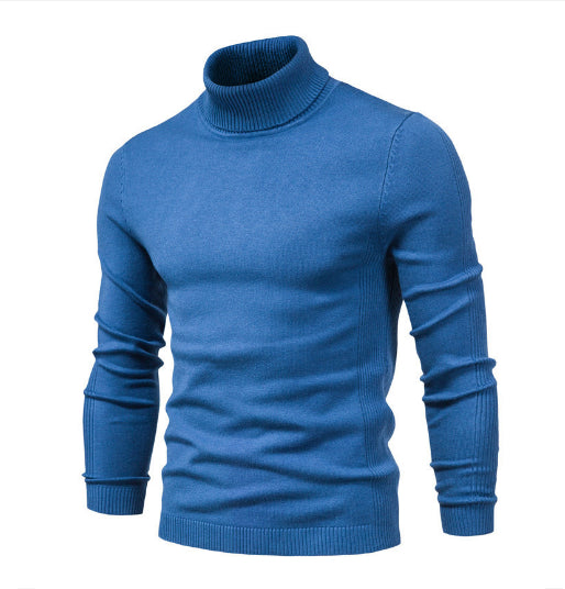 Warme Slanke Rollkragenpullover für Herren