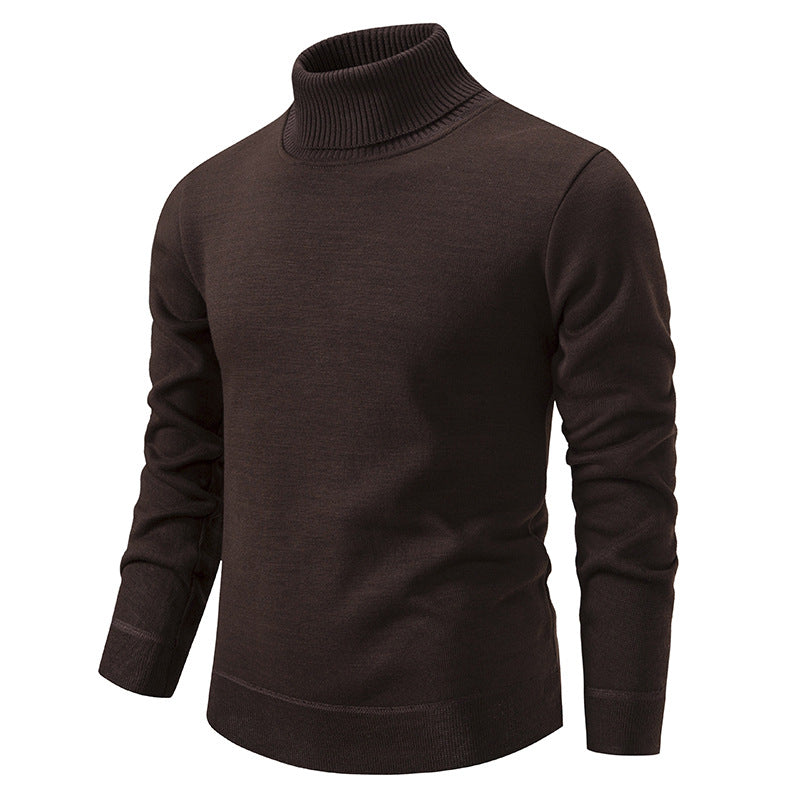 Weiche Hohe Hals Langarm Pullover