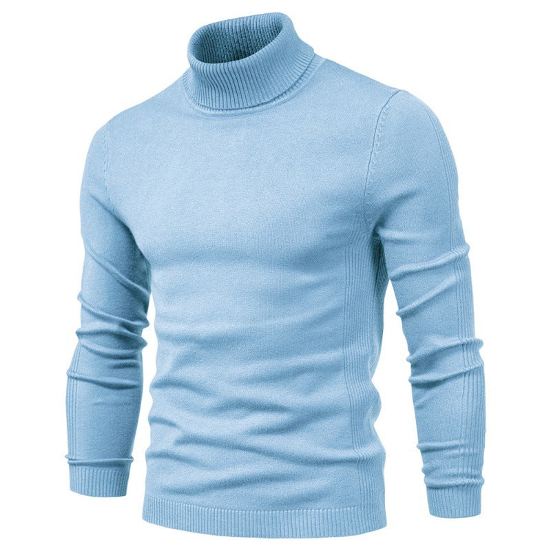 Weiche Hohe Hals Langarm Pullover