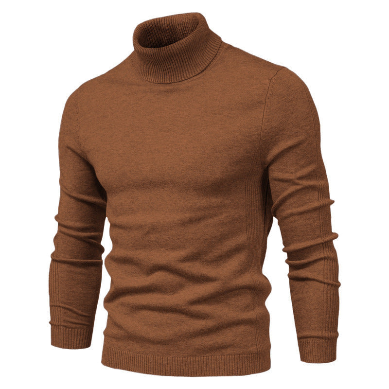 Weiche Hohe Hals Langarm Pullover