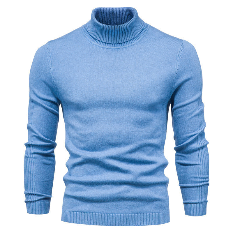 Weiche Hohe Hals Langarm Pullover