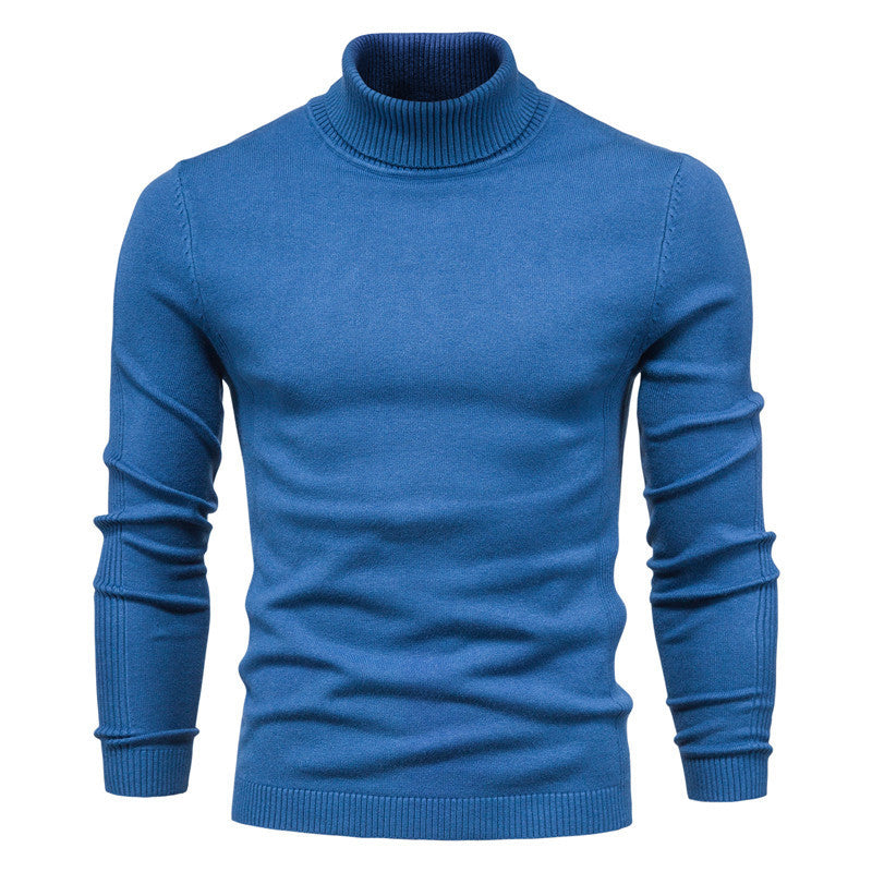 Weiche Hohe Hals Langarm Pullover